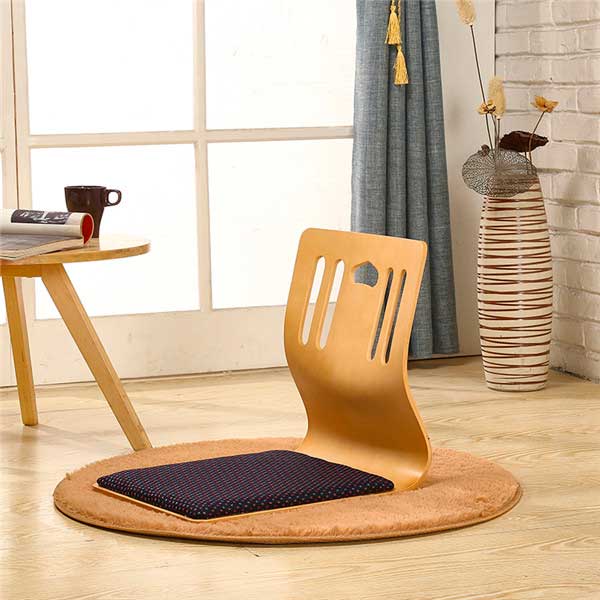 Japanese Floor Chair For Tea Tatami Chair Accent Furniture