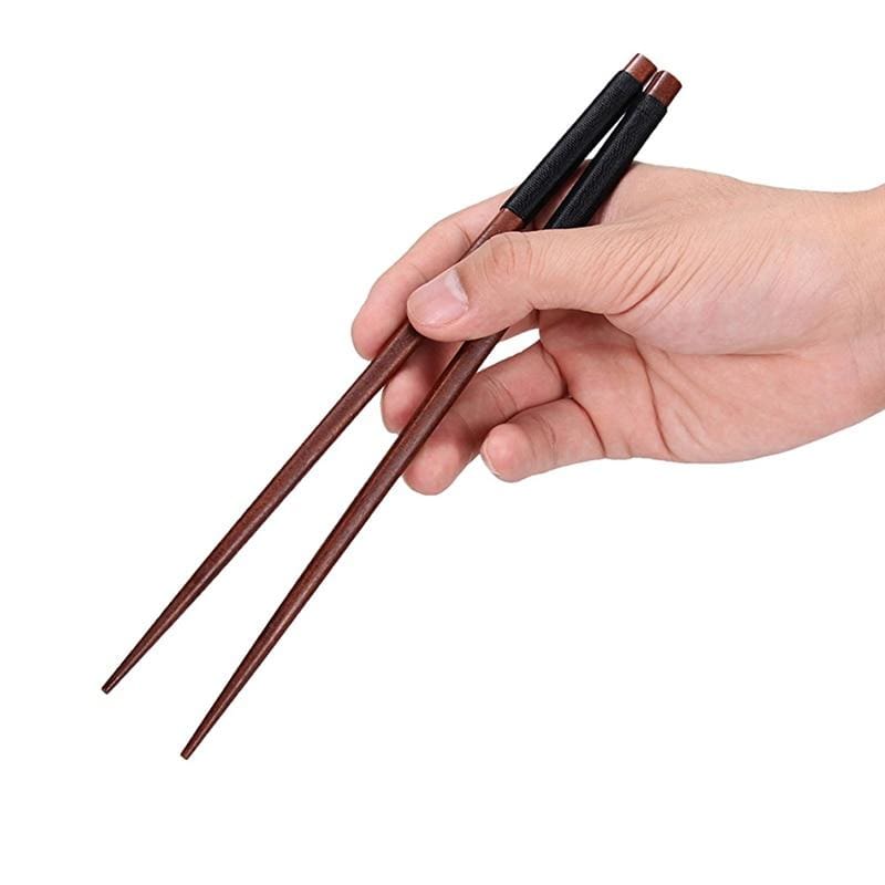 6 Chestnut Wood Chopsticks Mito - Chopsticks