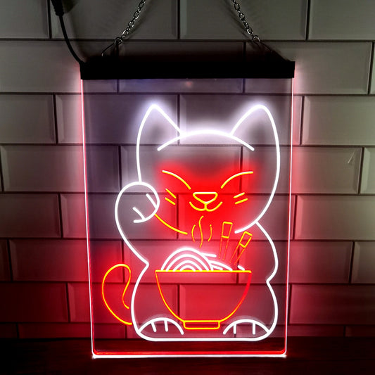 Lucky Cat Neon Lamp