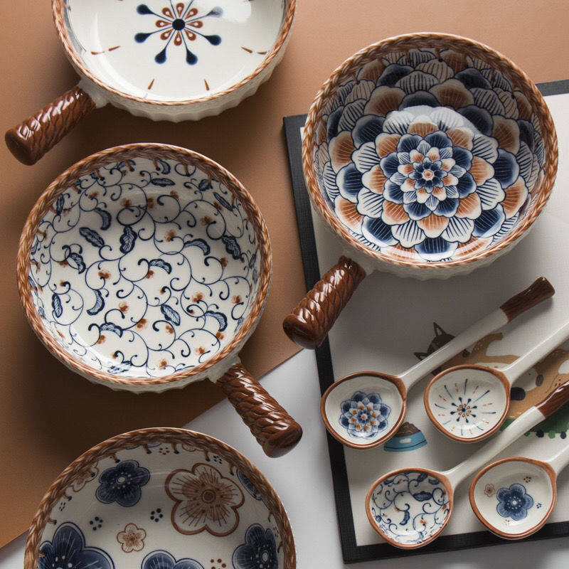 Tazón de salsa y cuchara Honshū