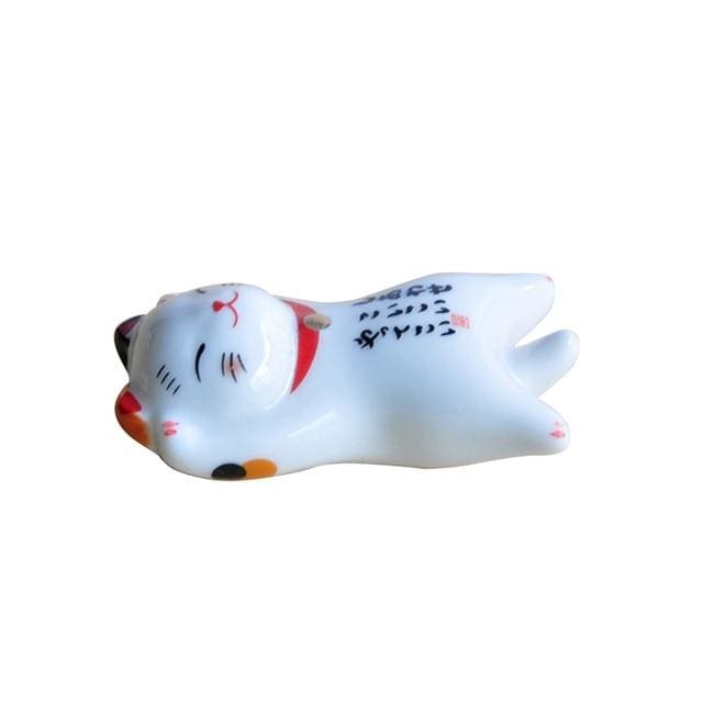 Chopsticks Holder Maneki Neko - F 5 5x3cm(2 2x1 2) - Chopstick Holders