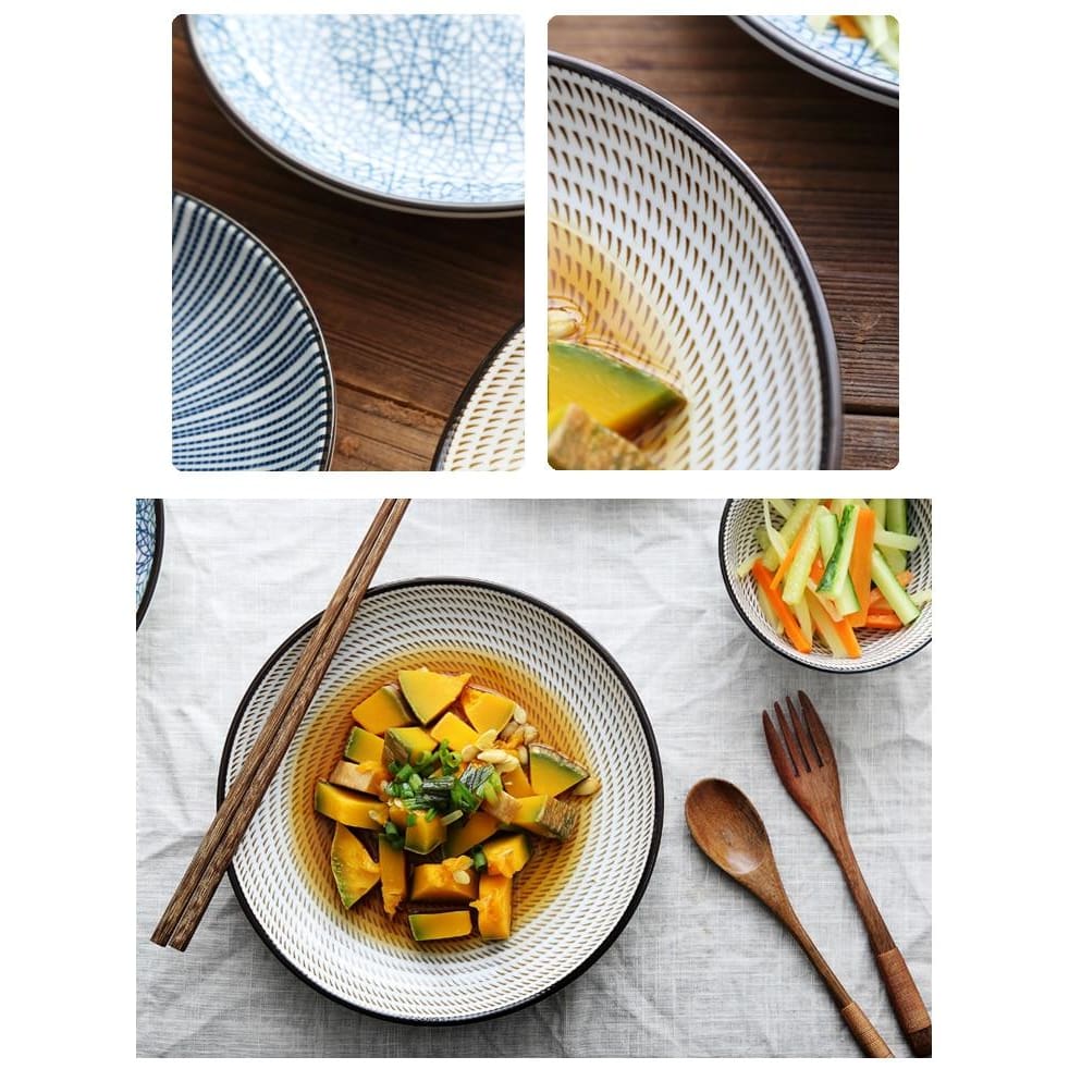 Plate Izu shima - Dishes