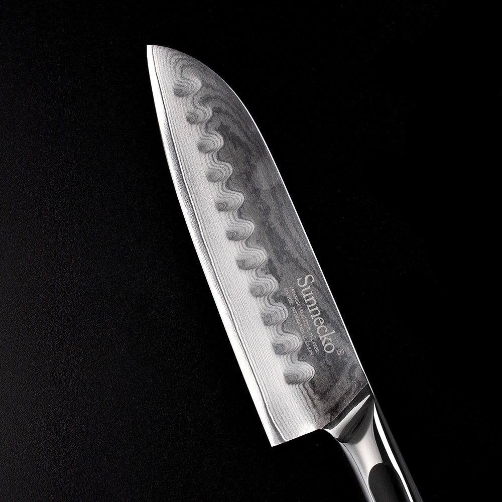 Cuchillo de Damasco Santoku Kosaka
