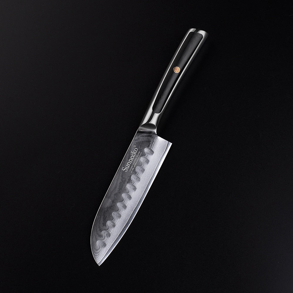 Cuchillo de Damasco Santoku Kosaka