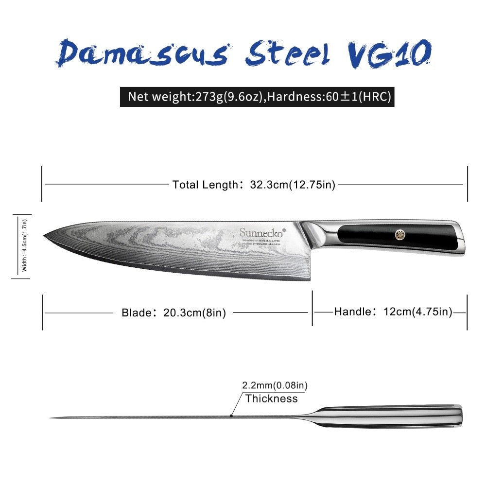Cuchillo de Cocina Profesional Meiji