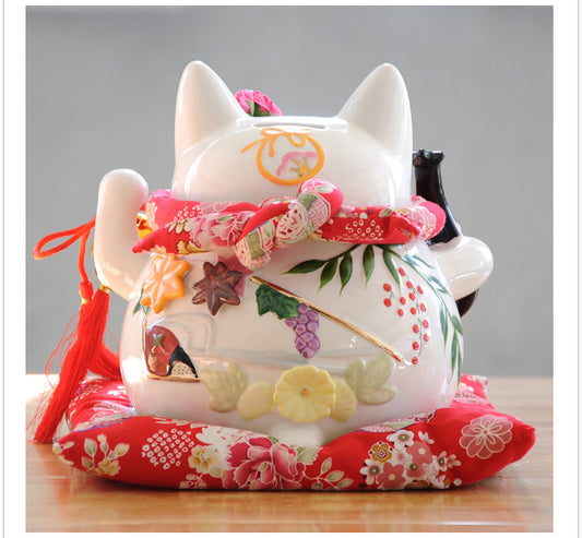 Maneki Neko Hanasaki (3 Colores)