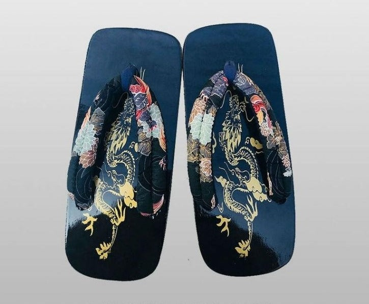 Geta Sandals Tenryū (5 Colors and 5 Sizes)