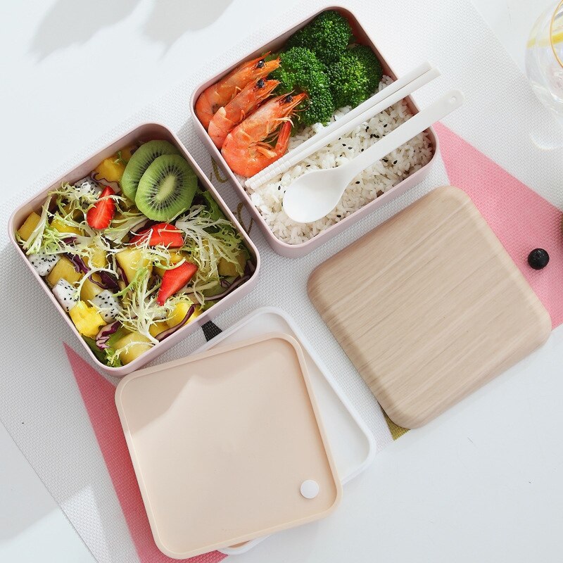 Juego de Caja Bento Palillos y Cuchara Kishimoto (3 Modelos y 2 Colores)