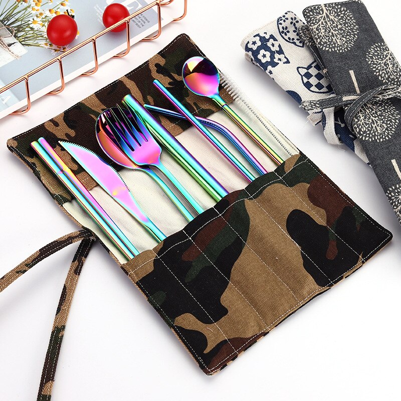 Luxury Chopsticks, Cutlery and Little Canes Set Moriarty ( 5 colors)