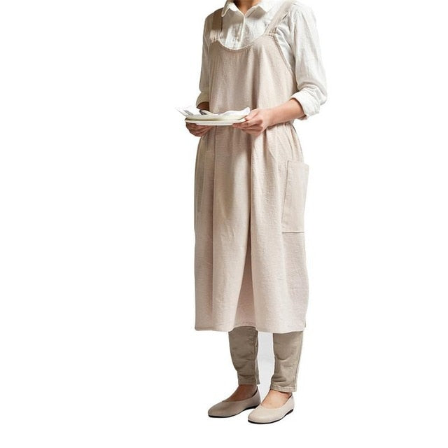 Woman Apron Hokkaido - Japanese Aprons - Japanese Chef Jackets My Japanese Home Woman Apron Hokkaido - Japanese Aprons - Japanese Chef Jackets My Japanese Home