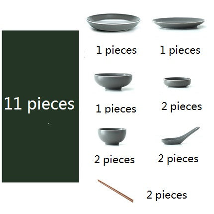 Tableware Fukutoshin (3 Sets)