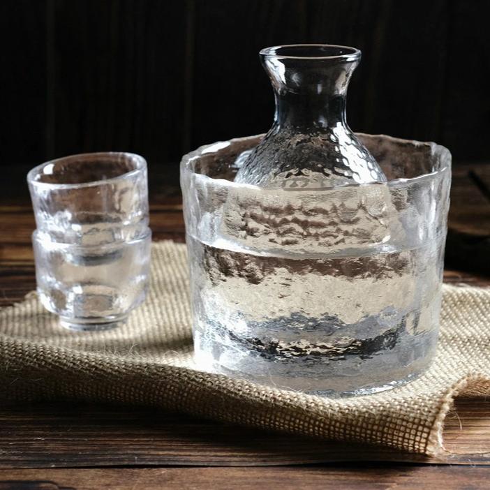 Botella o Vaso de Sake Calentador/Enfriador Azumabashi (2 Colores)
