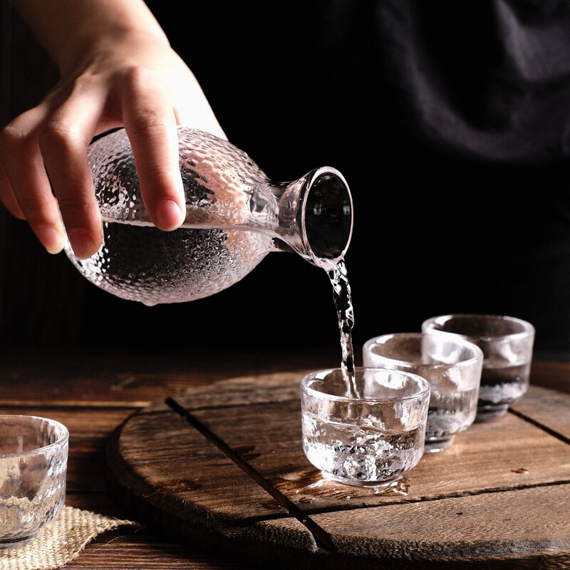 Botella o Vaso de Sake Calentador/Enfriador Azumabashi (2 Colores)