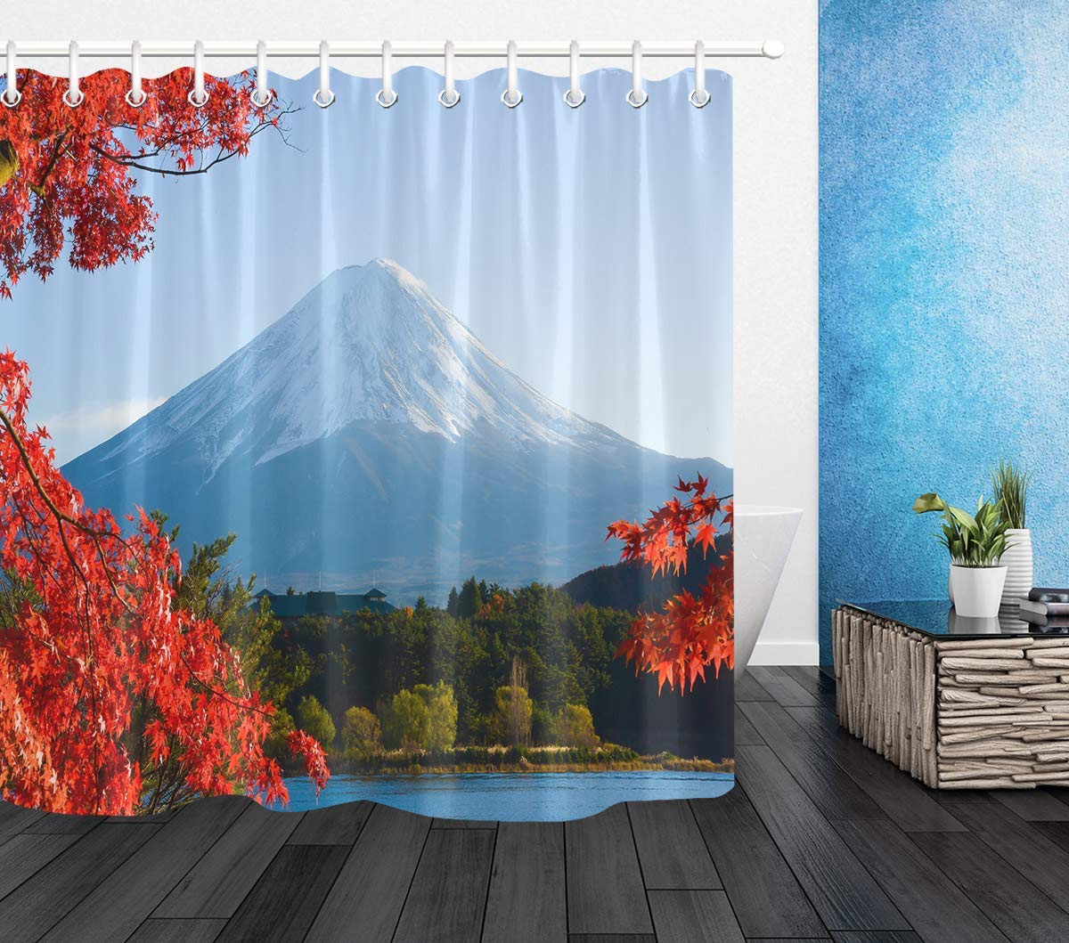 Shower Curtain Fuji Mount II (6 sizes)