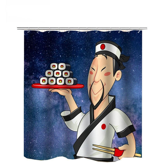 Shower Curtain Sushi (5 sizes)