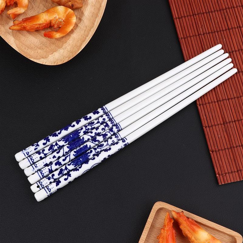 Porcelain Chopsticks Fuji Hakone Izu (10 Pairs)