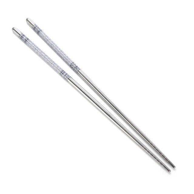 5 pares de Metal Chopsticks Koshigaya
