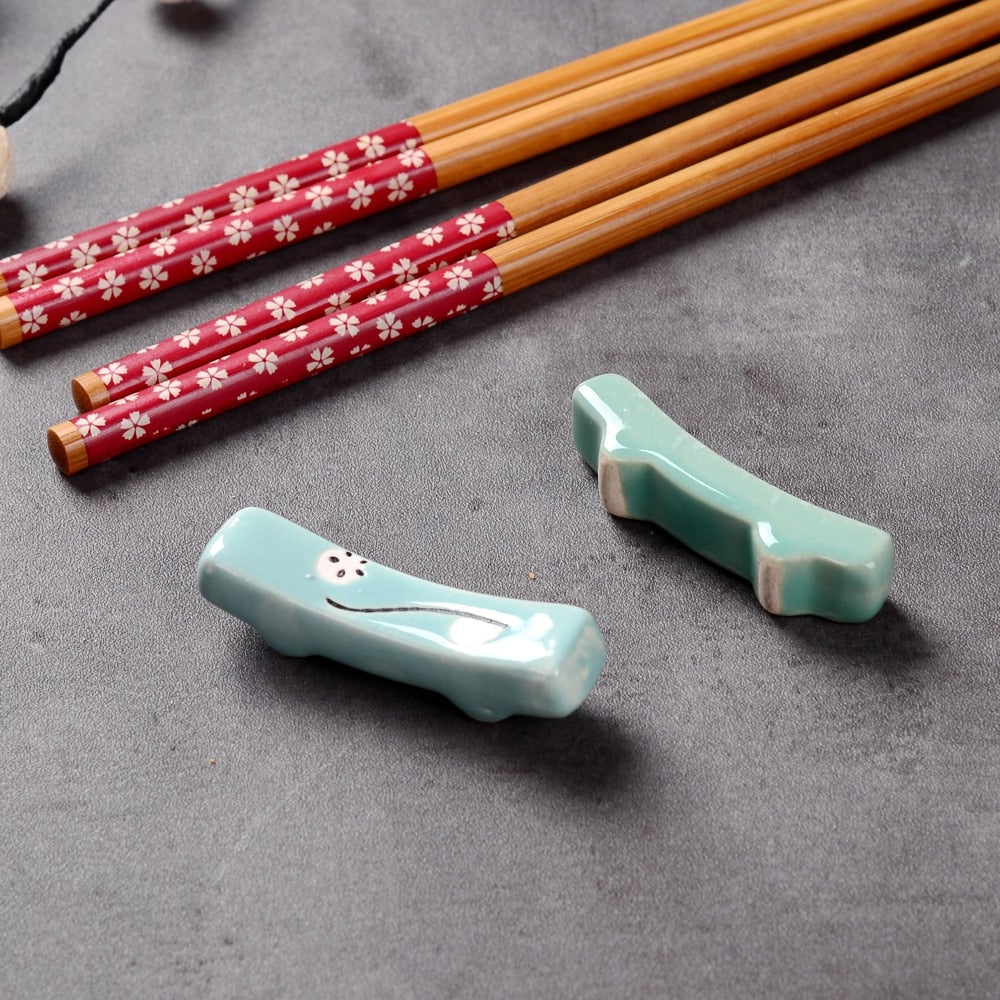 Sushi Plates, Dipping Dish and Chopsticks Set Kiki III