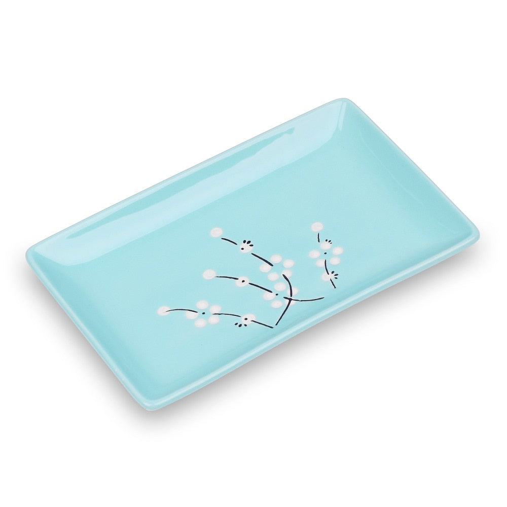 Sushi Plates, Dipping Dish and Chopsticks Set Kiki III