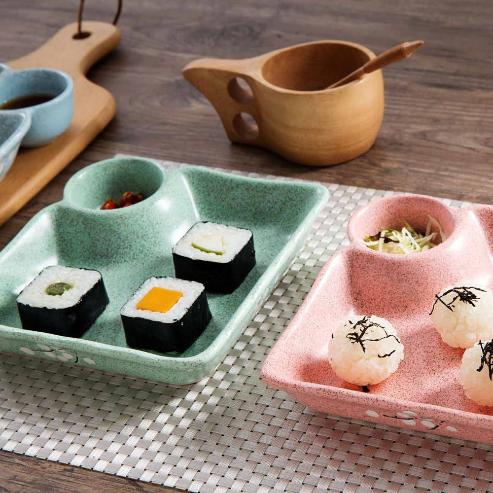 Plate with Saucer Bowl Hokkaidō (3 Colors)