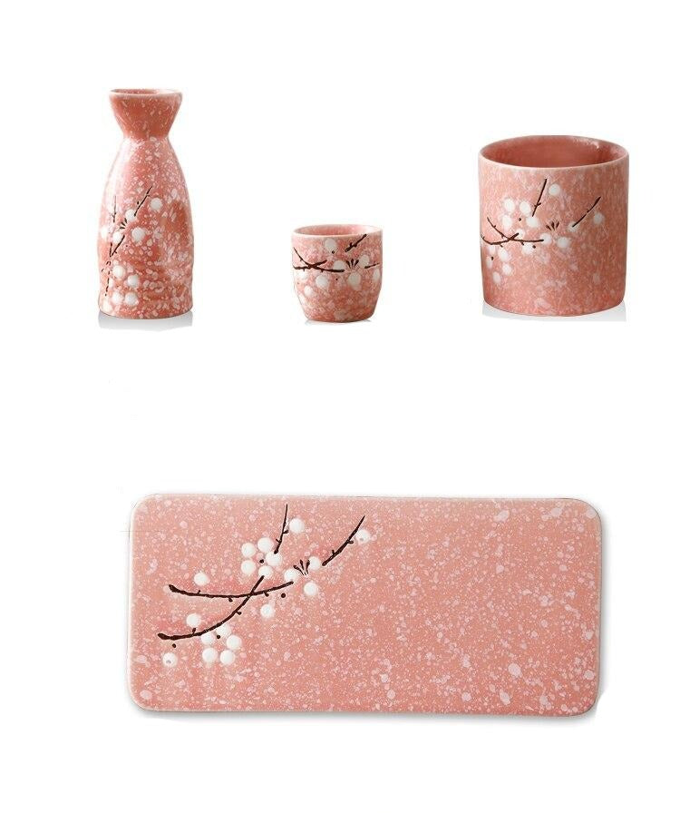 Sake Set Shiribeshi (4 Models)