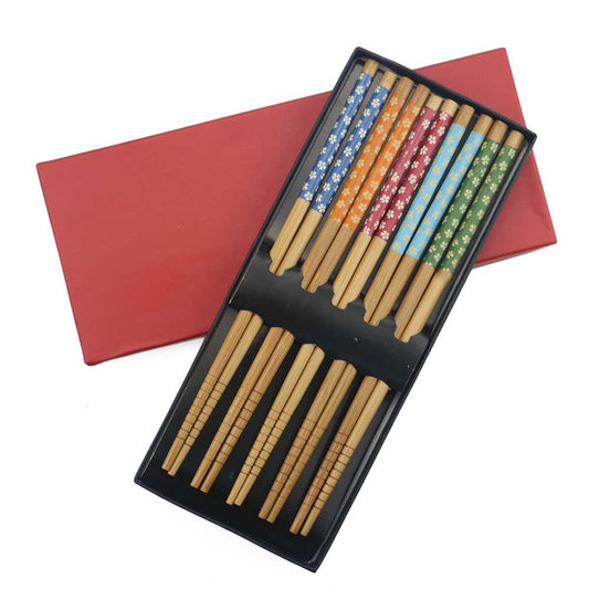 Set 5 pares de Palillos  Osaka