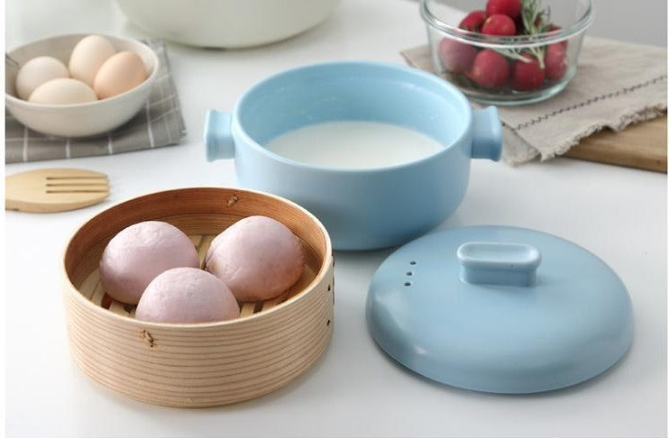 Casserole with Steamer Enryaku-ji (5 Colors and 3 Sizes)