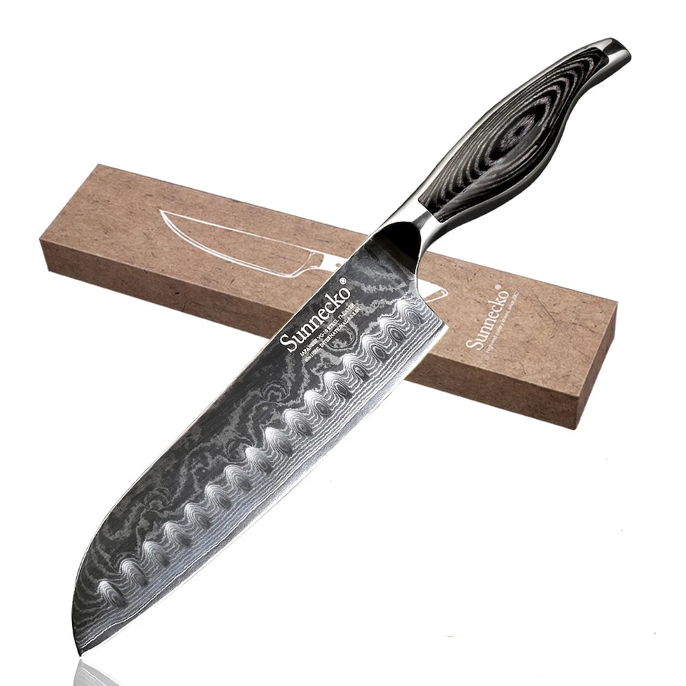 Cuchillo Bunkabocho Sapporo (Acero Damasco)