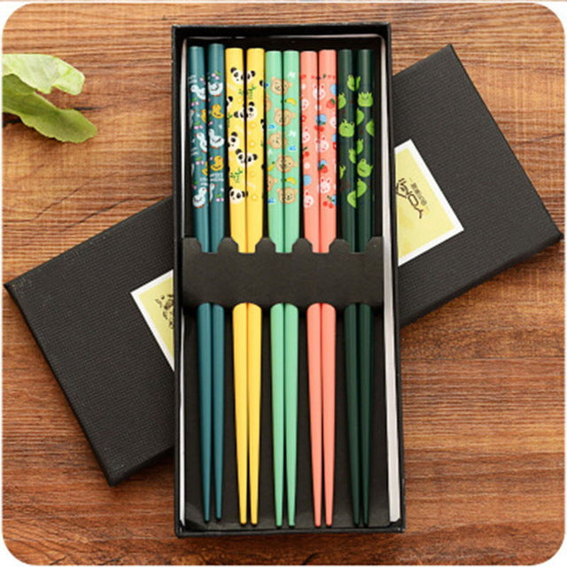5 pares de palillos Set Nagoya