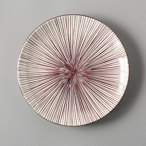 Sushi Plate Shirkane 8" ( 18 colors)