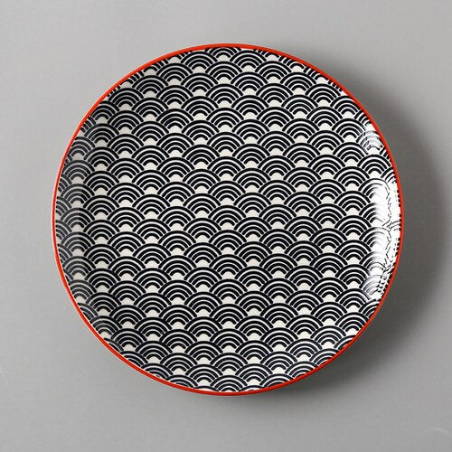 Sushi Plate Shirkane 8" ( 18 colors)