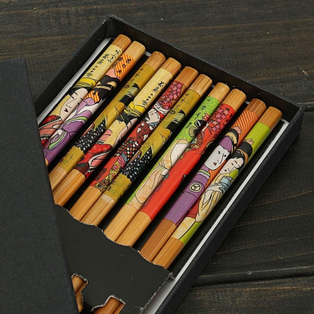 Set Wooden Chopsticks Kurume - Chopsticks
