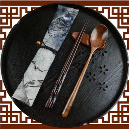 Set Wooden Chopsticks Sumida - Chopsticks