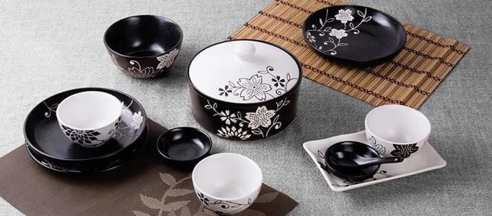Tableware for 6 people Keiji - a