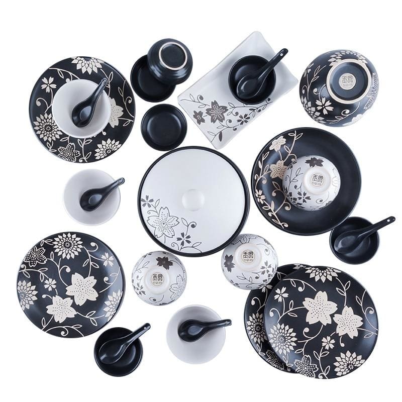 Tableware for 6 people Keiji - a