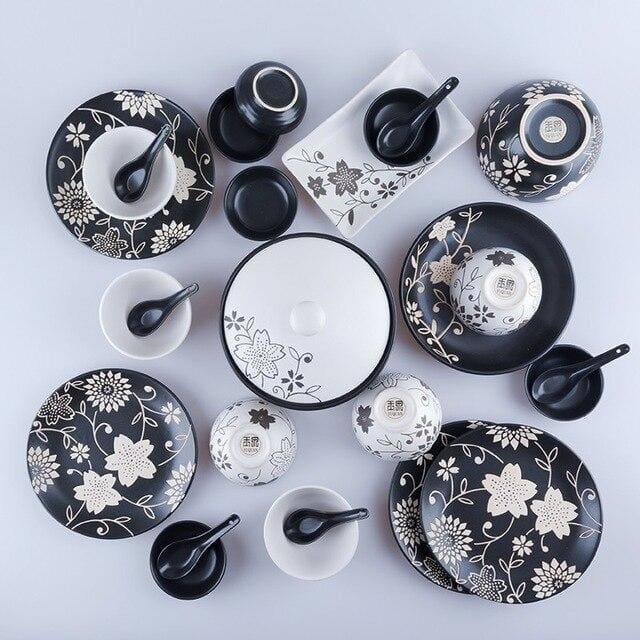 Tableware for 6 people Keiji - a