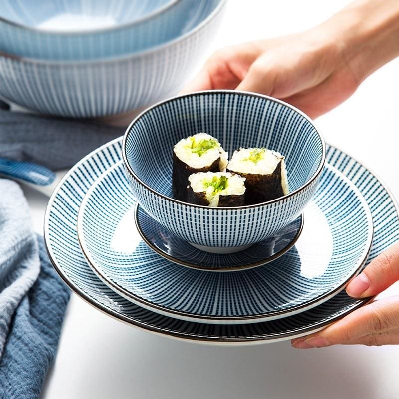 Tableware for six people Aki - a