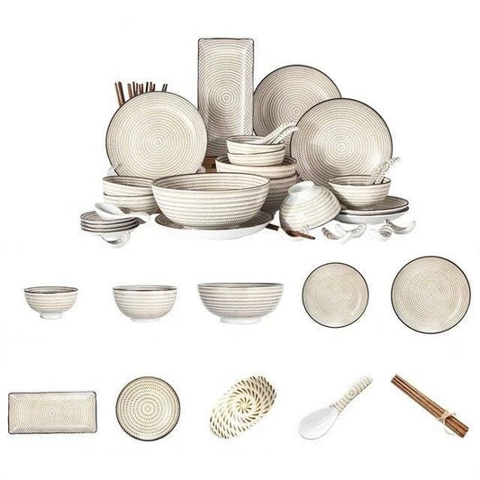 Tableware for six people Kiyoshi - a