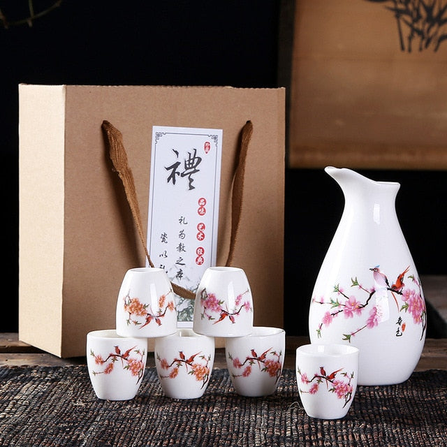 Sake set chiyo