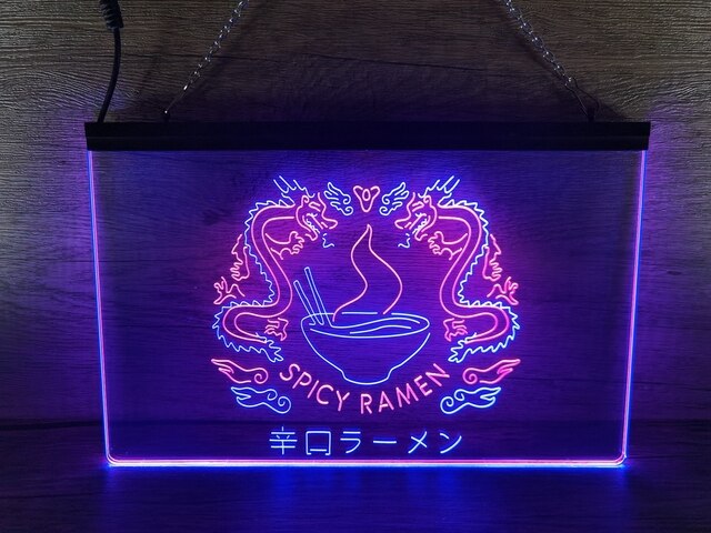 Lámpara de Neón Ramen