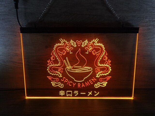 Lámpara de Neón Ramen