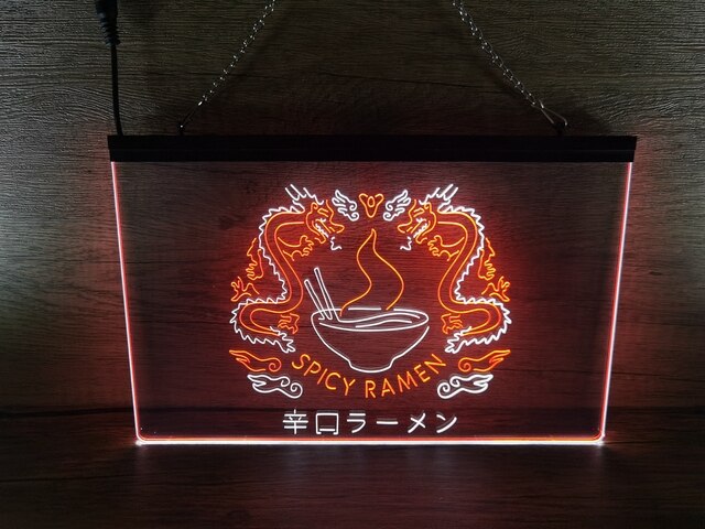 Lámpara de Neón Ramen