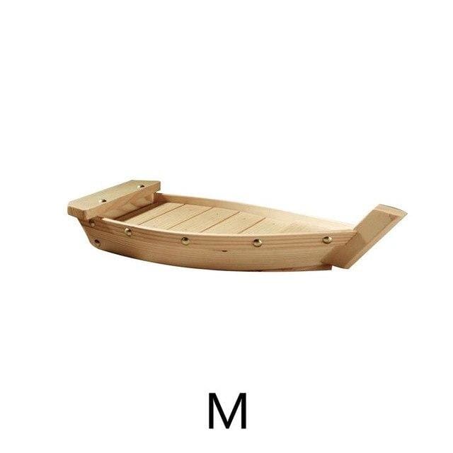 Wooden Boat Katsushika - M - Sushi Boat