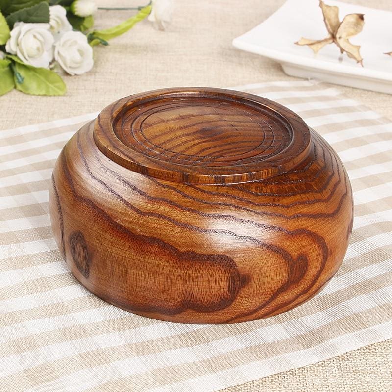 Wooden Bowl Miyazaki - Bowls