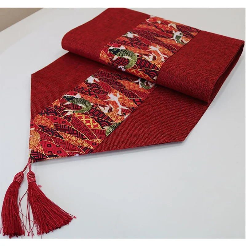 Table Cloth Rede Koi