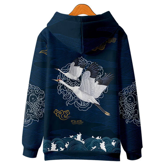 Harajuku Sweatshirt with Hood Yūbari (4 Colors)