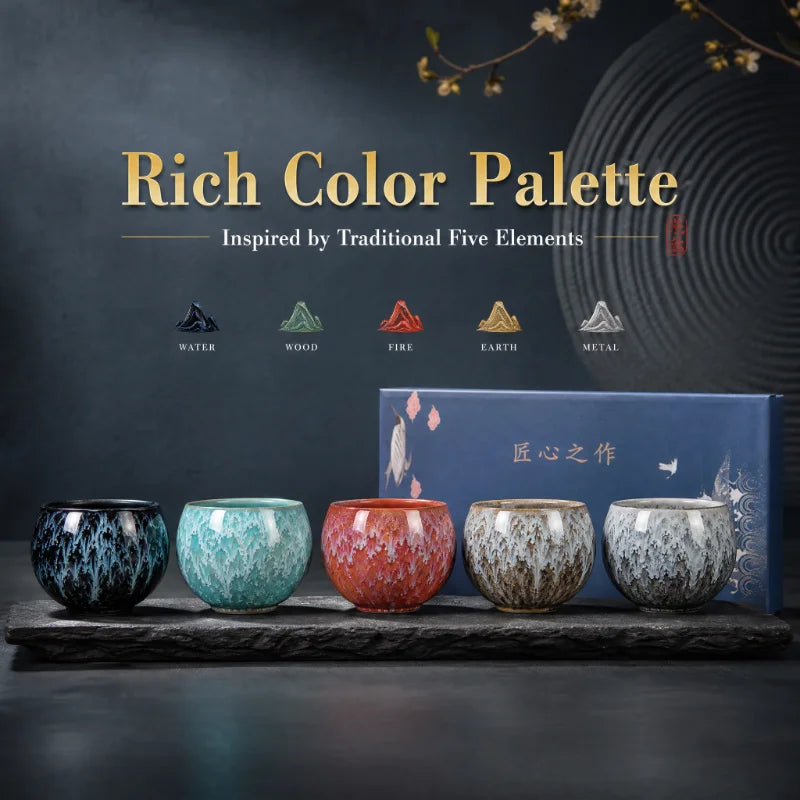 Tea Cup Gift Set Arita (3 Models)
