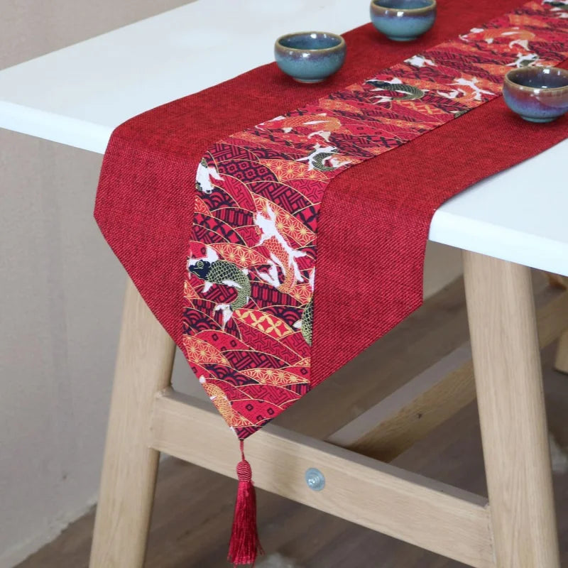 Table Cloth Rede Koi