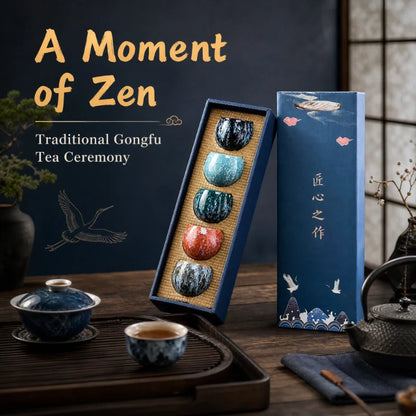 Tea Cup Gift Set Arita (3 Models)
