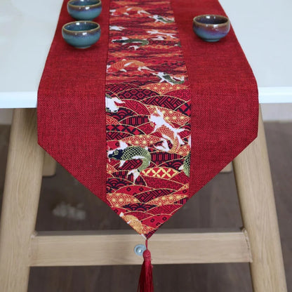 Table Cloth Rede Koi